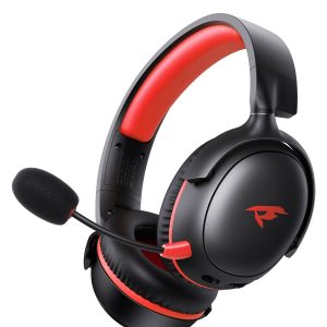 Kofire UG-09 Wireless Gaming Headset, 2.4GHz USB Gaming Headphones with Bluetooth 5.4, 45H Battery, ENC Noise Canceling Mic, 3.5mm Wired, Wireless Headset for PC PS5 PS4 Mac Switch